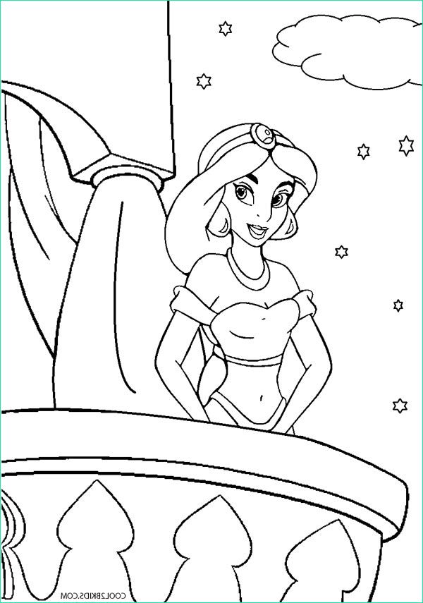 Coloriage Disney Princesse Jasmine Impressionnant Images Printable Jasmine Coloring Pages for Kids