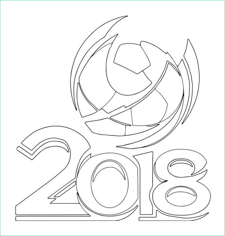 coloriage foot coupe du monde bestof collection 2018 a colorier coupe du monde 2018