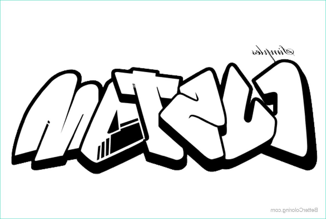 graffiti coloring pages line drawing letters custom