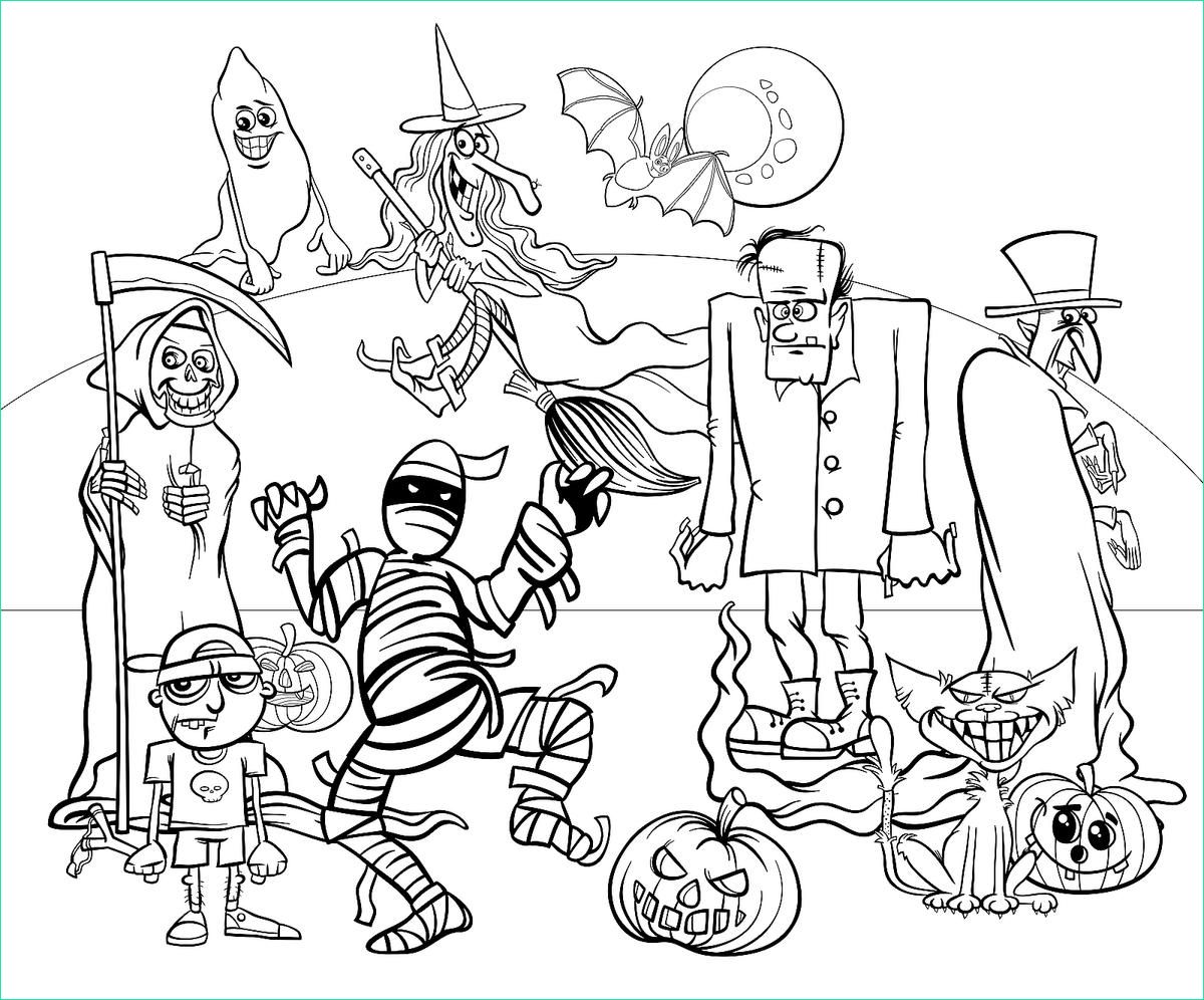Halloween Coloring Pages 10 Free Spooky Printable Activities for Kids