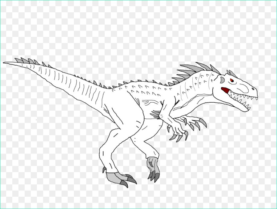 dinossauro indominus rex para colorir
