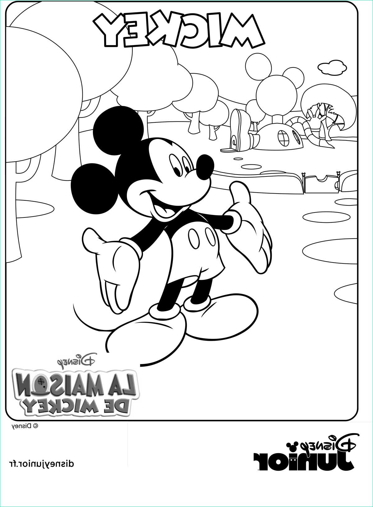 10 anime coloriage mickey et ses amis top depart images