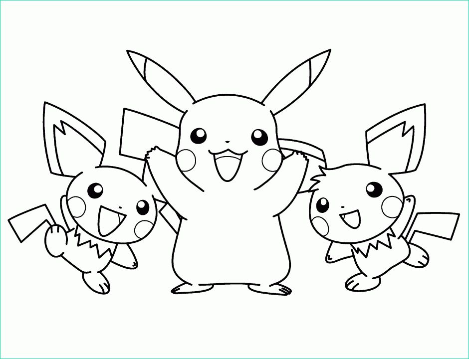 image=pokemon coloriage pokemon pikachu et petits 2