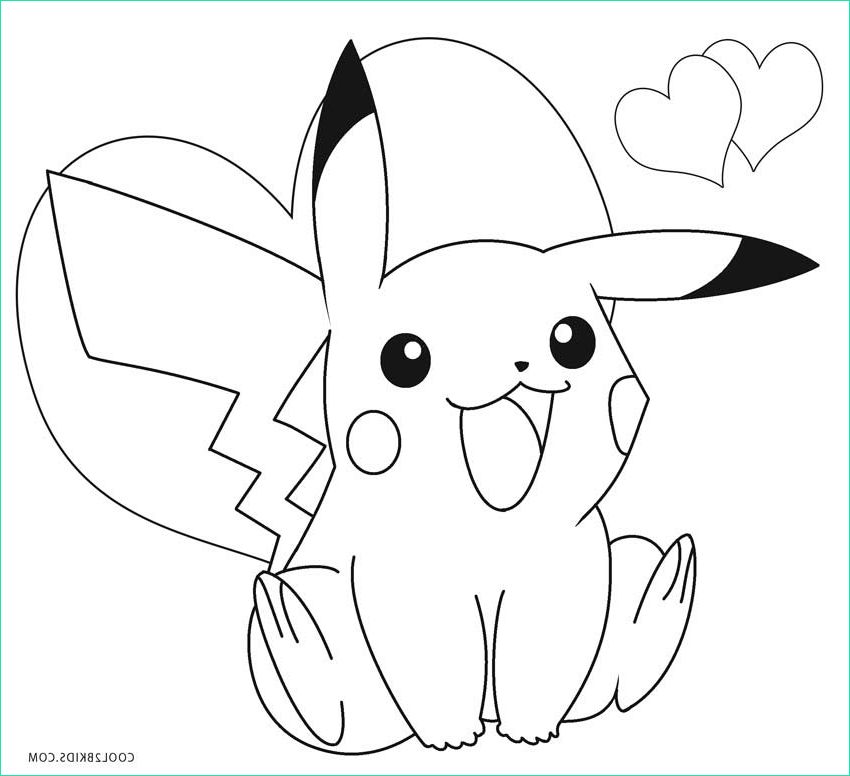 pikachu coloring pages