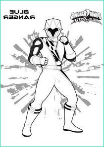 dessin imprimer power rangers ninja