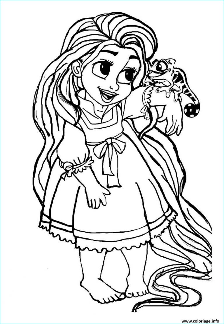 dessin raiponce nouveau photos coloriage bebe raiponce princesse disney cute dessin