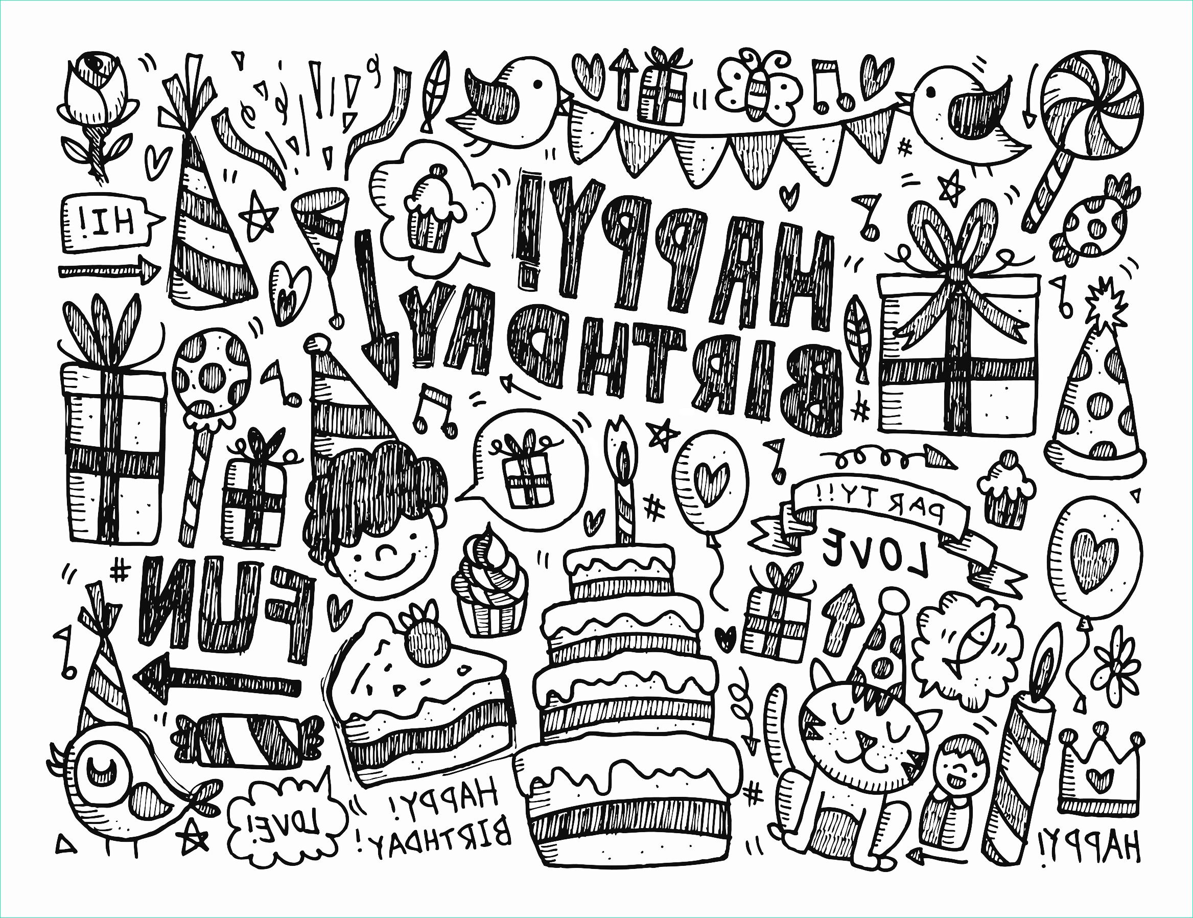 image=doodle art doodling coloriage doodle joyeux anniversaire par notkoo2008 1
