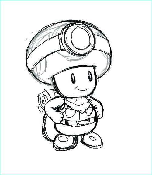 coloriage capitaine toad