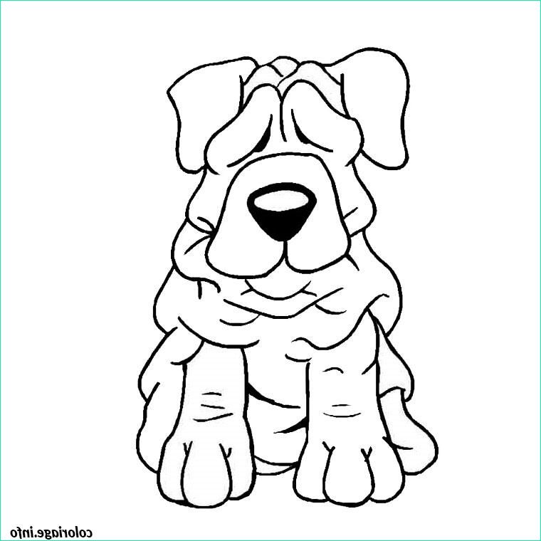 un chien coloriage dessin 2187