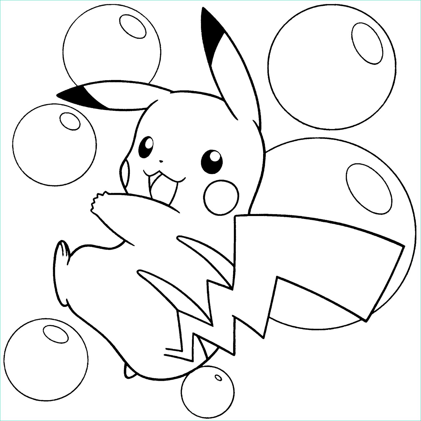pokemon coloring pages for kids