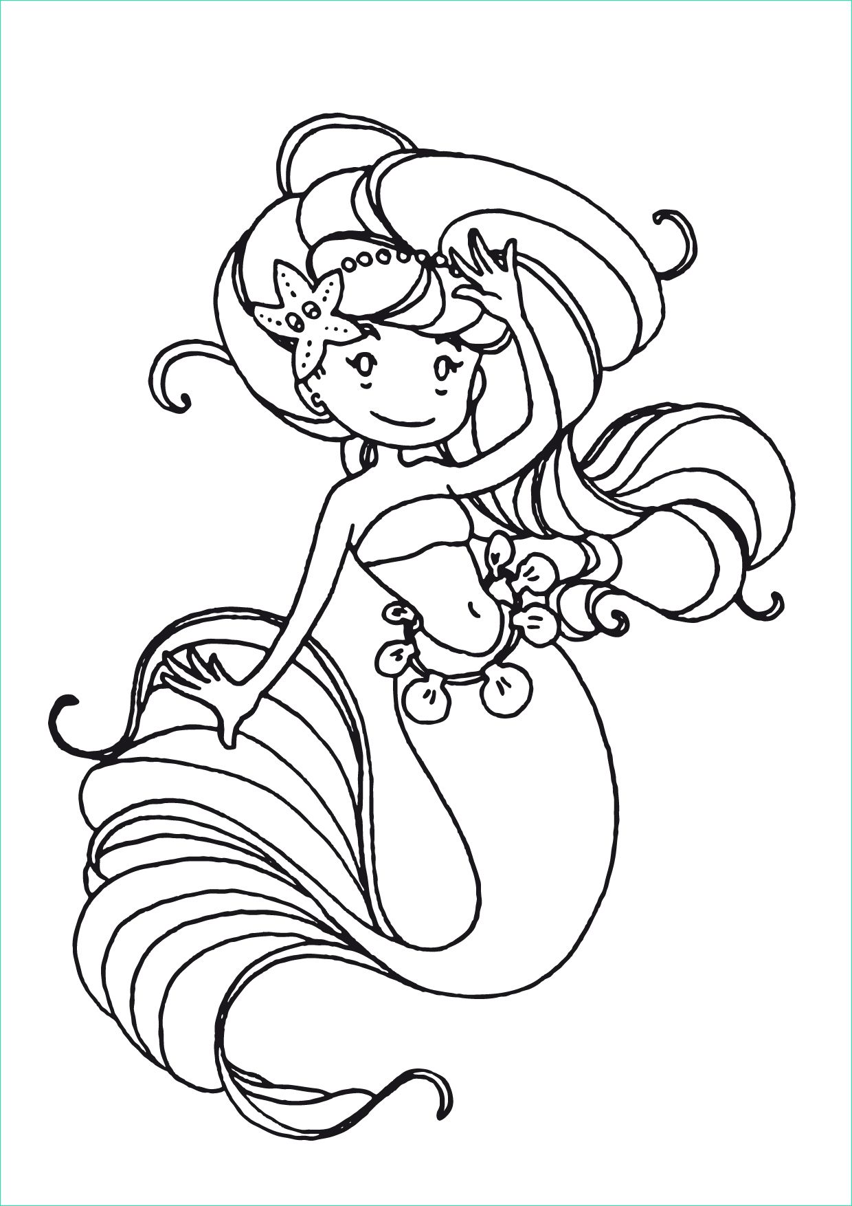 image=sirens Coloring for kids sirens 1