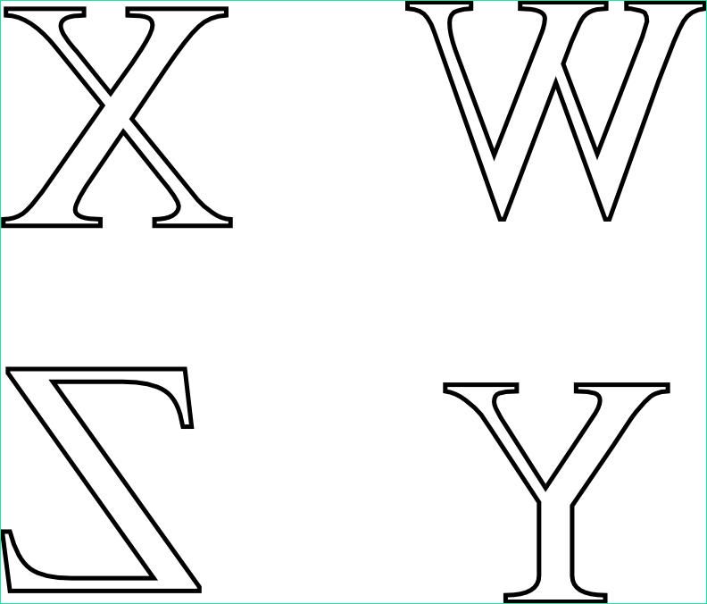 coloriage lettres alphabet a z
