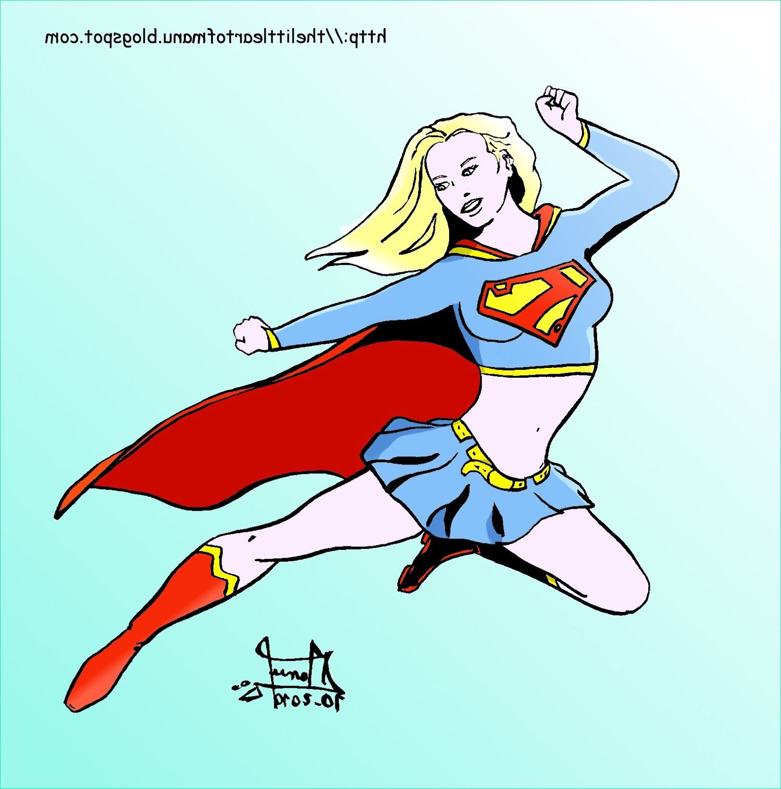 new supergirl color