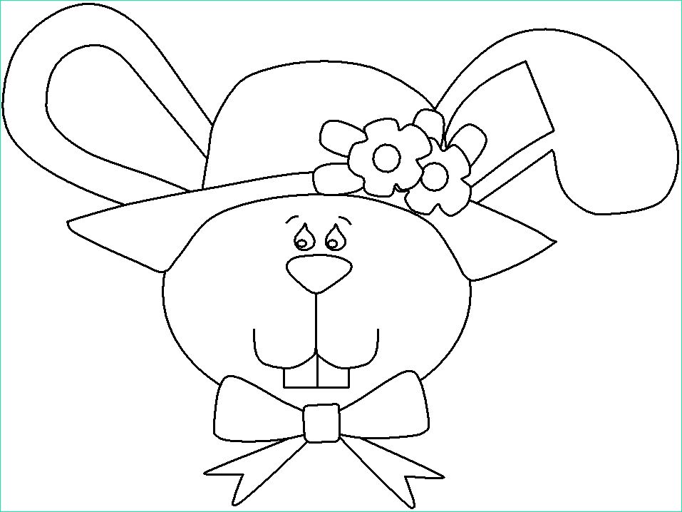 coloriage lapin 0