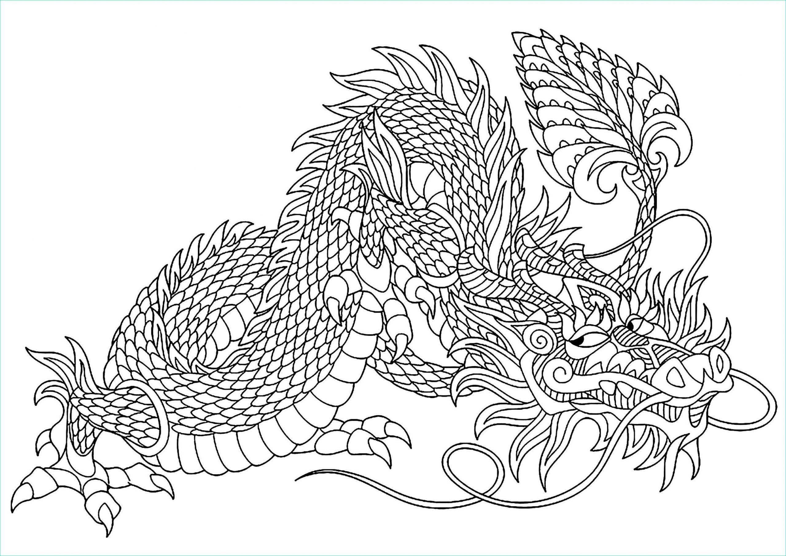 image=dragons coloring mischievous dragon 1