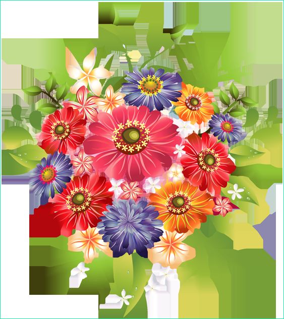 bouquet of flowers clipart no background