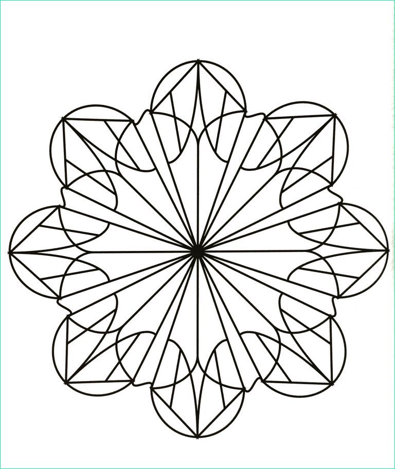 dessin facile fleur beau collection facile mandala fleur coloriage mandalas coloriages