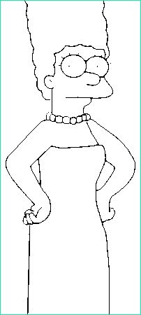 coloriage Marge 0