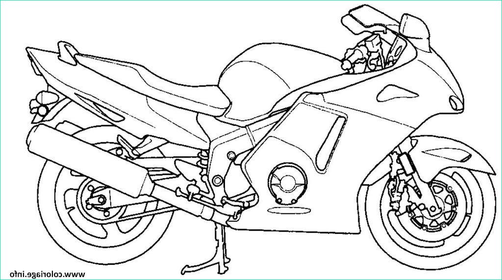 moto 113 coloriage dessin
