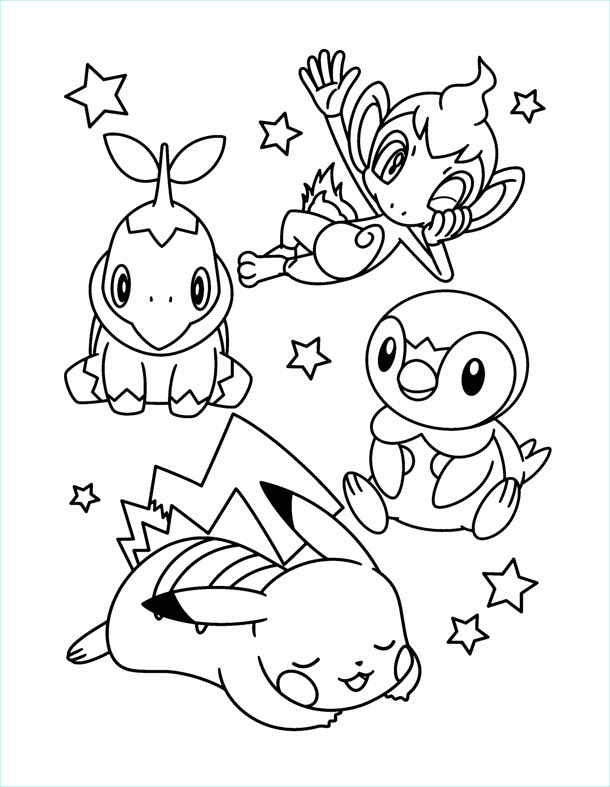pokemon diamond pearl coloring pages 337