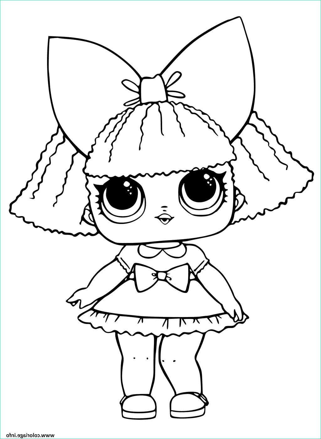 doll printable coloriage
