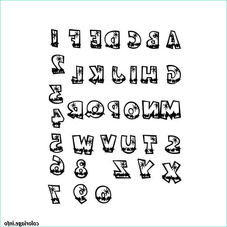 alphabet maternelle coloriage 6950