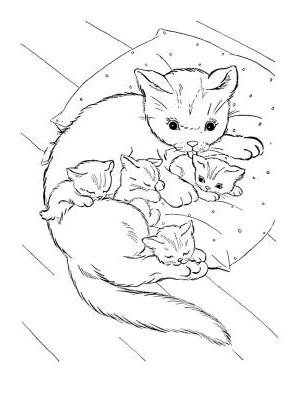 coloriage bebe animaux