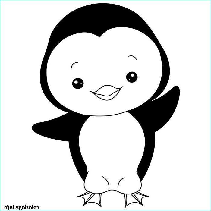 de bebe pingouin coloriage 7028