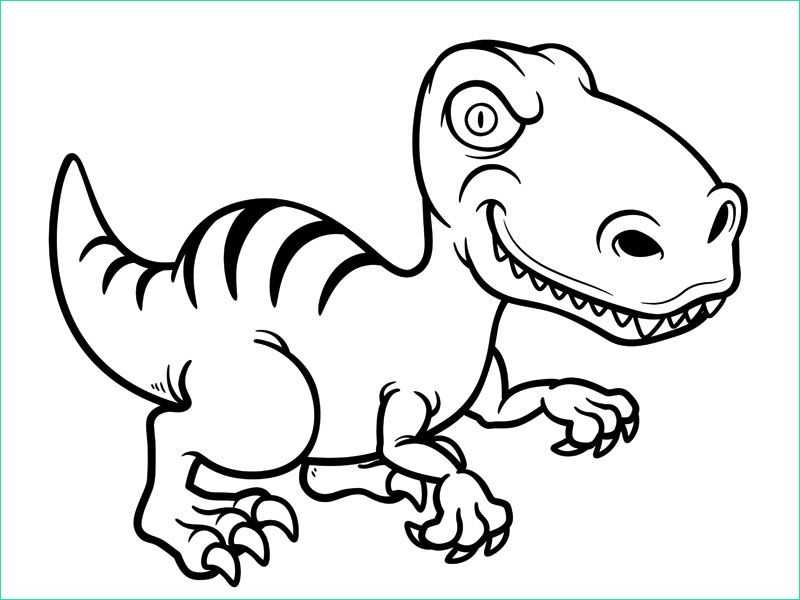 coloriage le dinosaure t rex