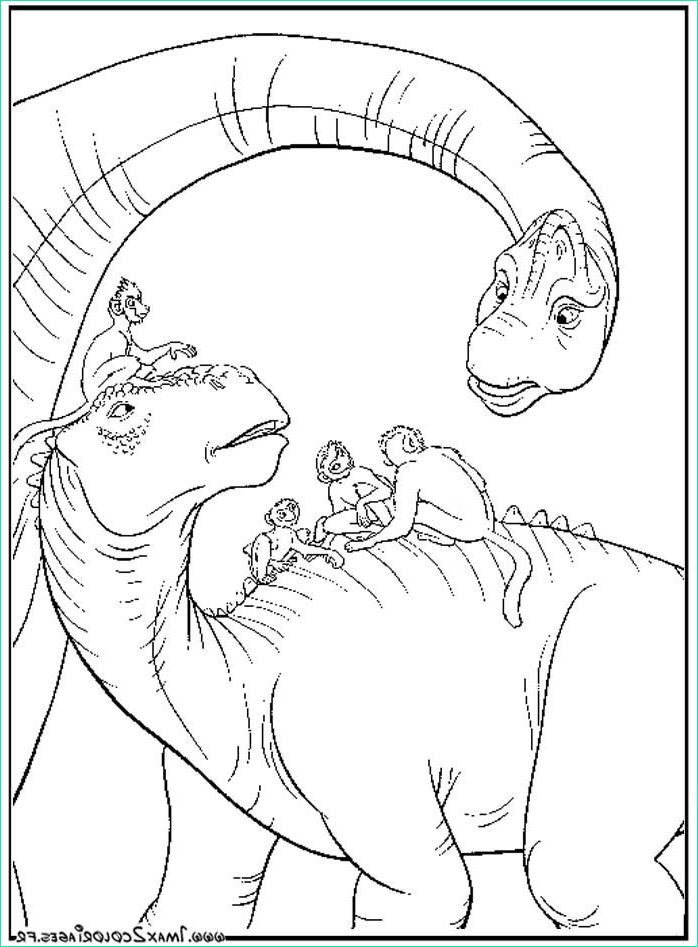 dessin dinosaure a imprimer 9655