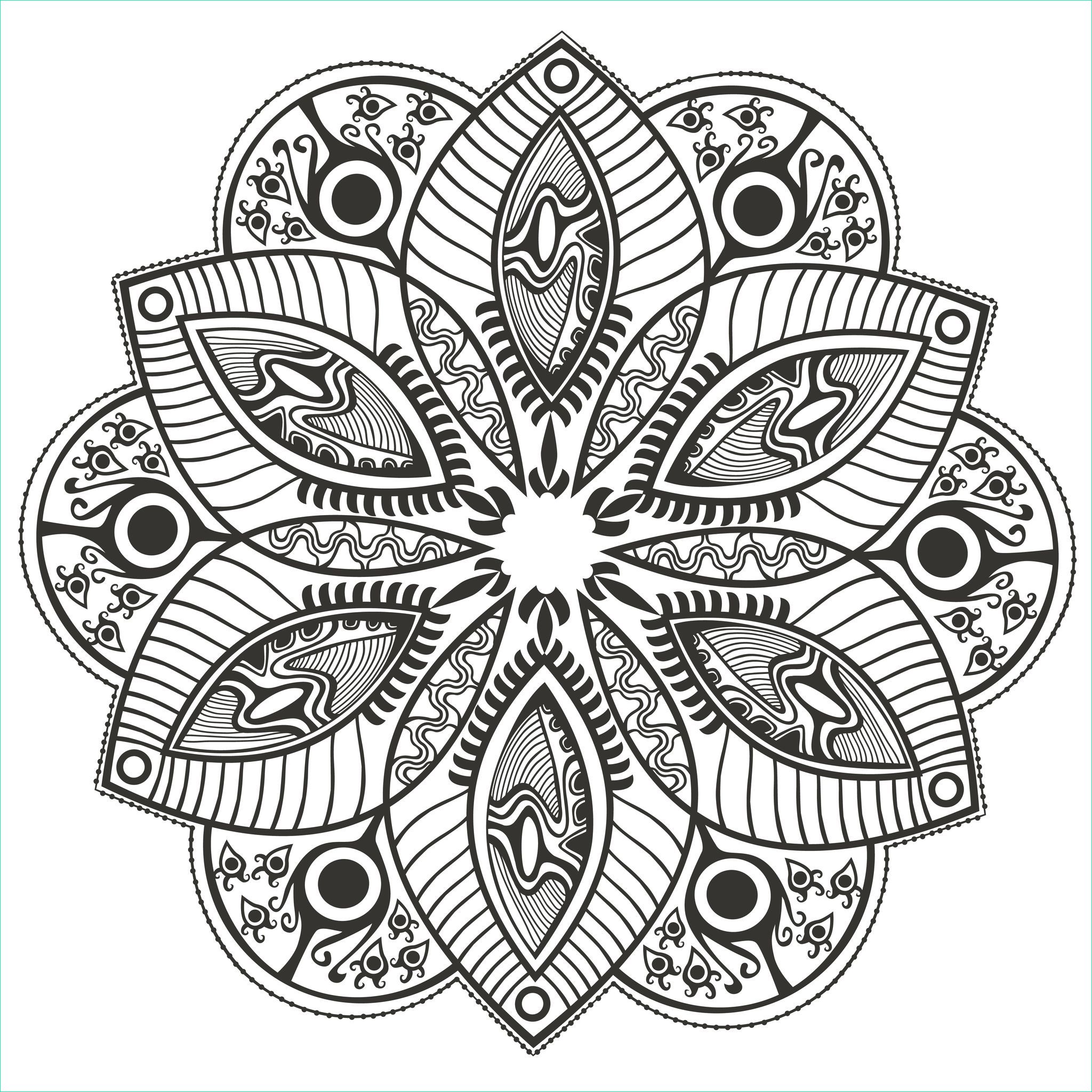 image=mandalas mandala fleur originale par markovka 1