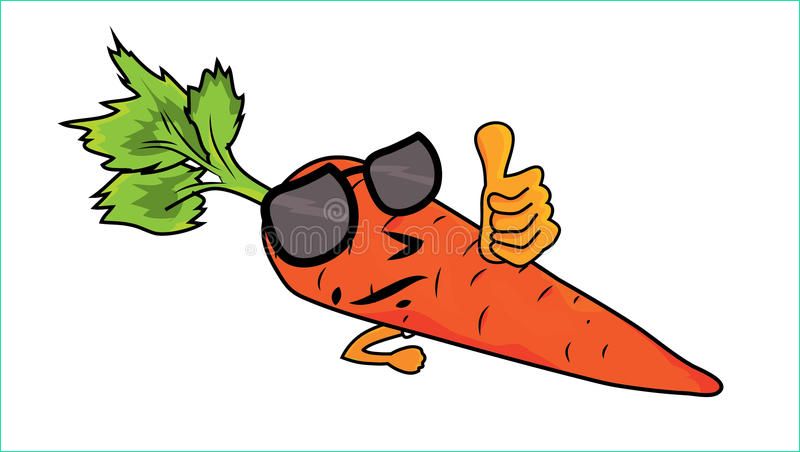 illustration stock illustration de caractre de carotte de bande dessine image