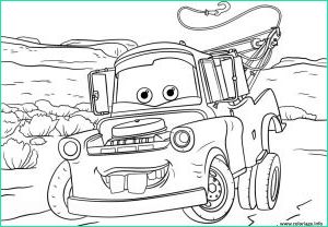 coloriage cars 3 a imprimer gratuit beau collection coloriage tow mater from cars 3 disney jecolorie
