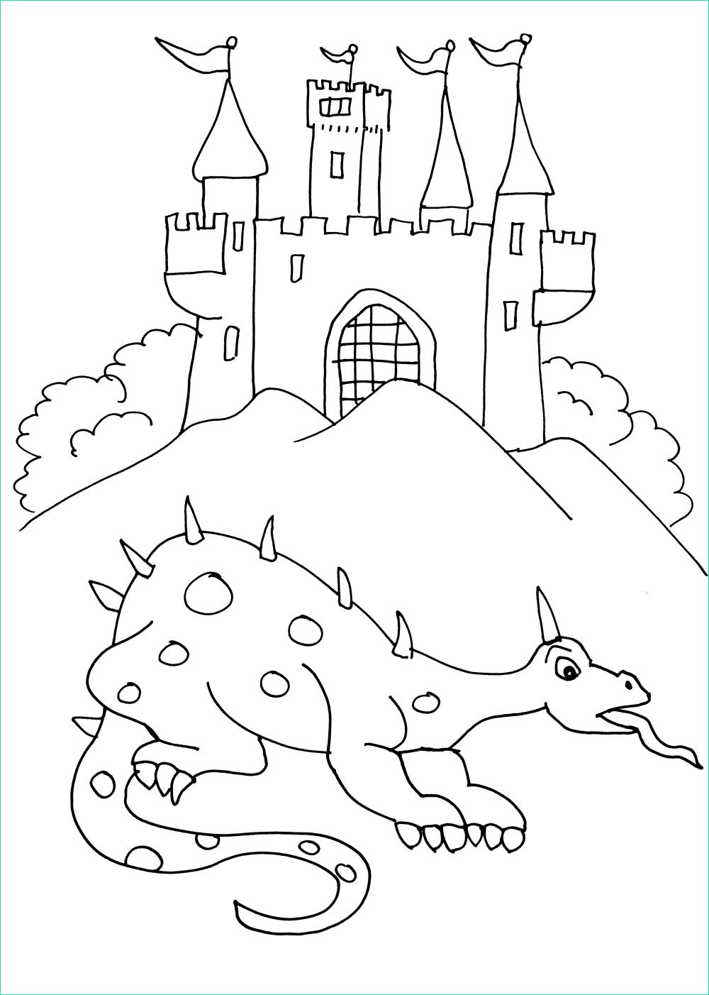 image=chevaliers et dragons coloriage chevaliers dragons 2 1
