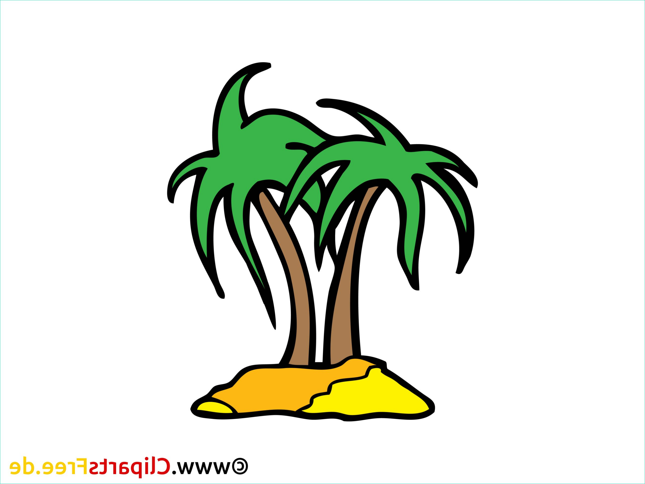 palmier dessin gratuit île clip arts 6638