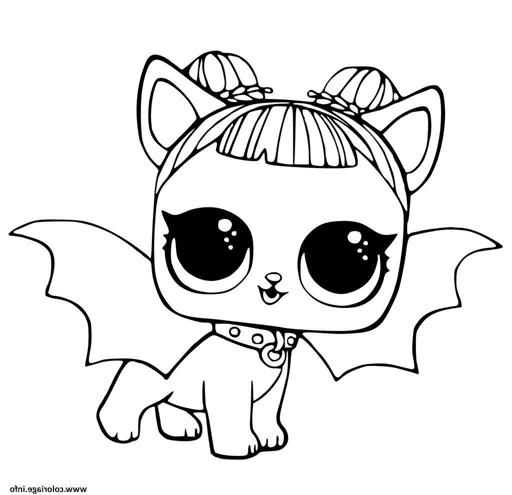 pets pages cute midnight pup with devil wings coloriage dessin