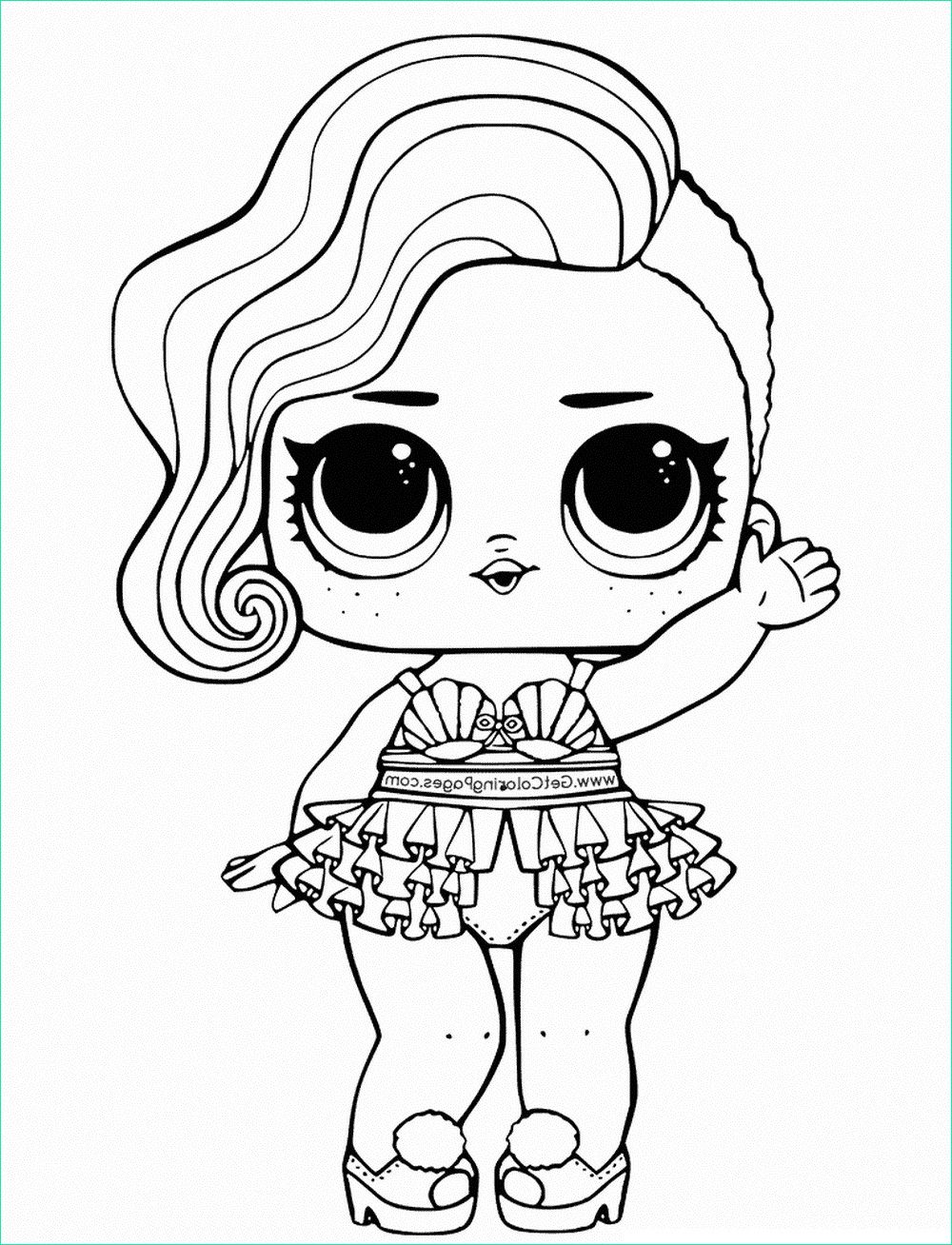 surprise poupee a colorier imprimez gratuitement toutes les series