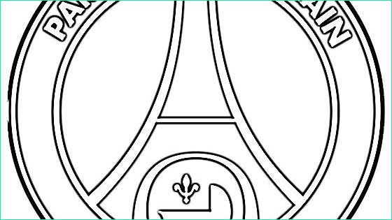 coloriage logo psg cool photos coloriage logo de paris saint germain de foot dessin