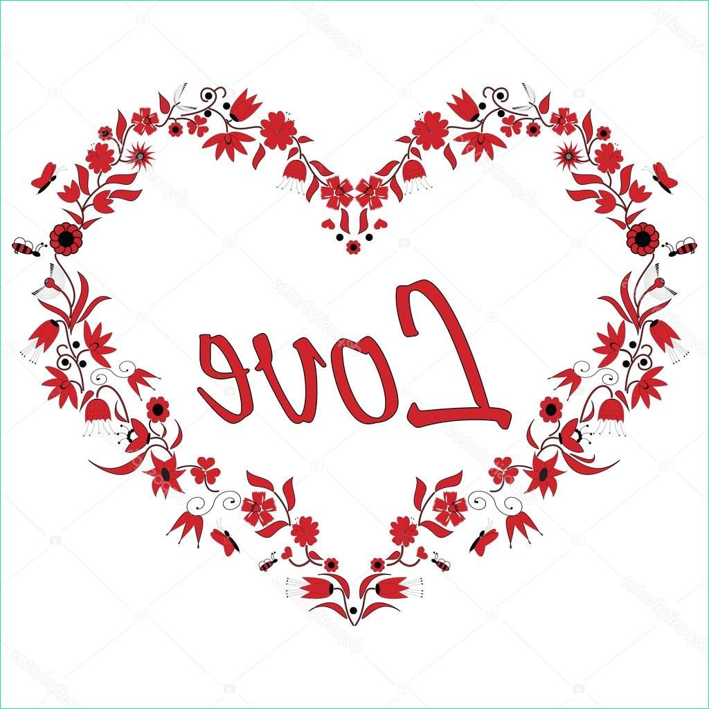 stock illustration valentines love heart shape with