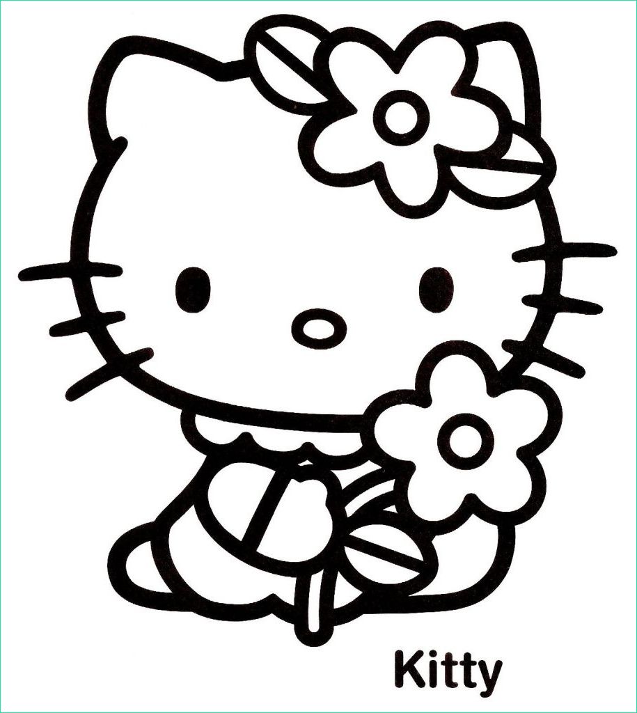 dessin a imprimer hello kitty inspirant image coloriages hello kitty page 2