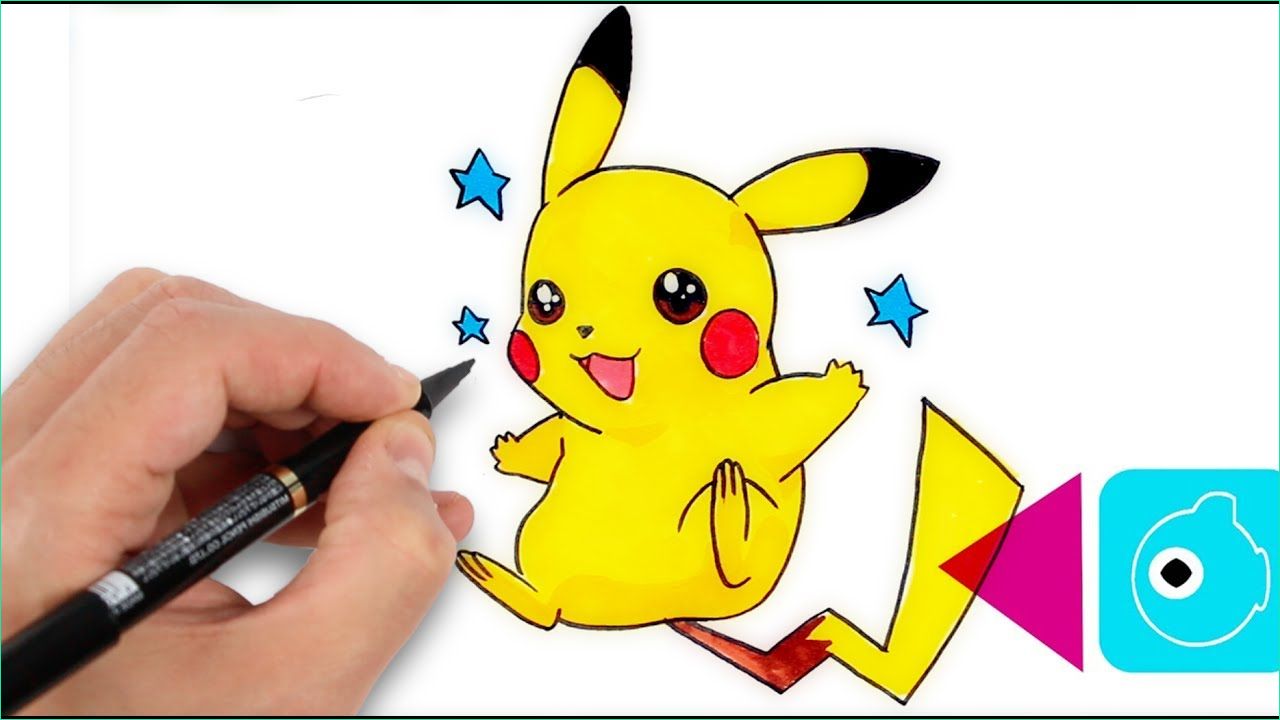 dessin facile pikachu