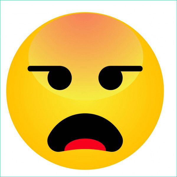 stock illustration angry smiley emoji face annoyed
