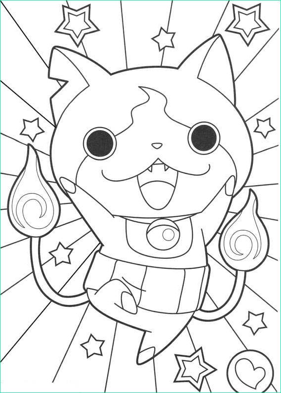 youkai watch coloring pages sketch templates