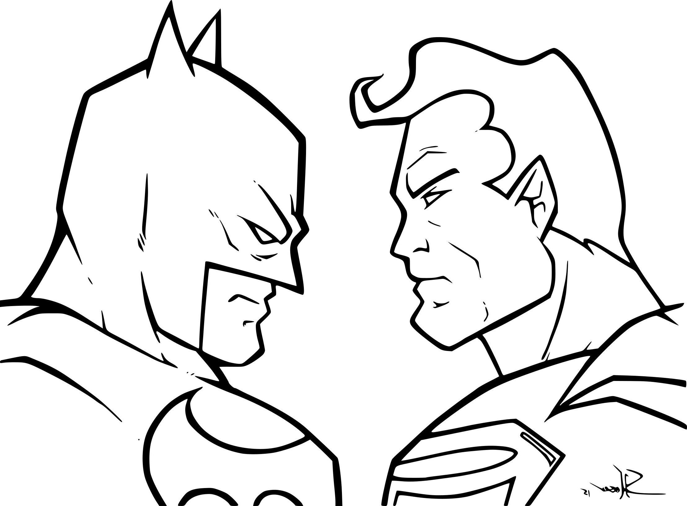 batman vs superman coloring pages sketch templates