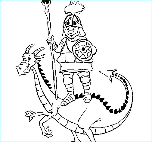 chevalier saint georges et le dragon