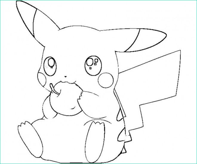 haut pour dessin de pikachu kawaii