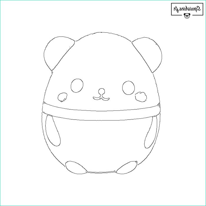 coloriage squishy