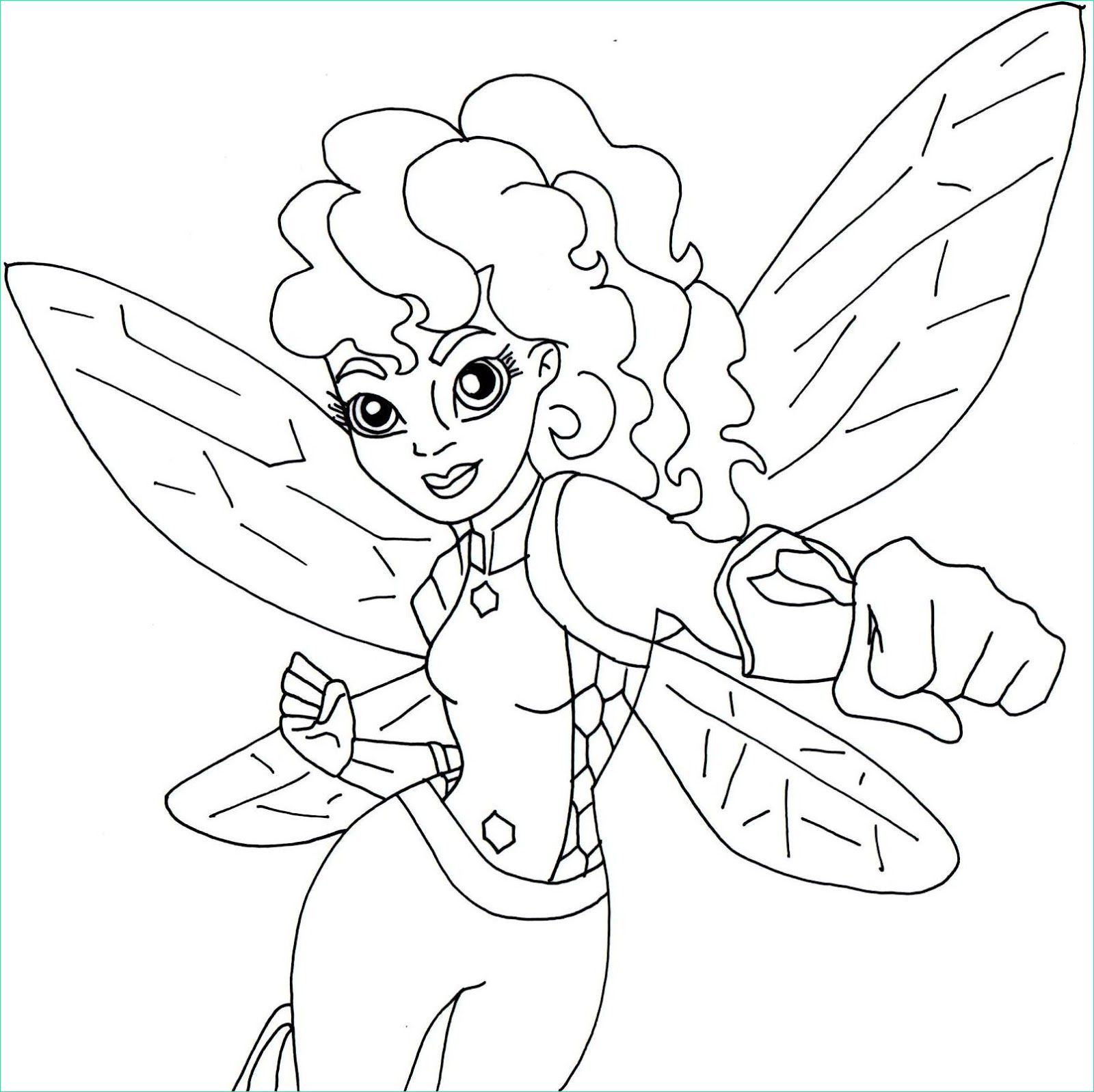 dc superhero girl coloring pages