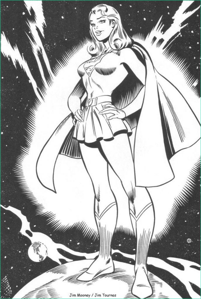 super girl dessin inspirant photos supergirl 34 super heros coloriages a imprimer