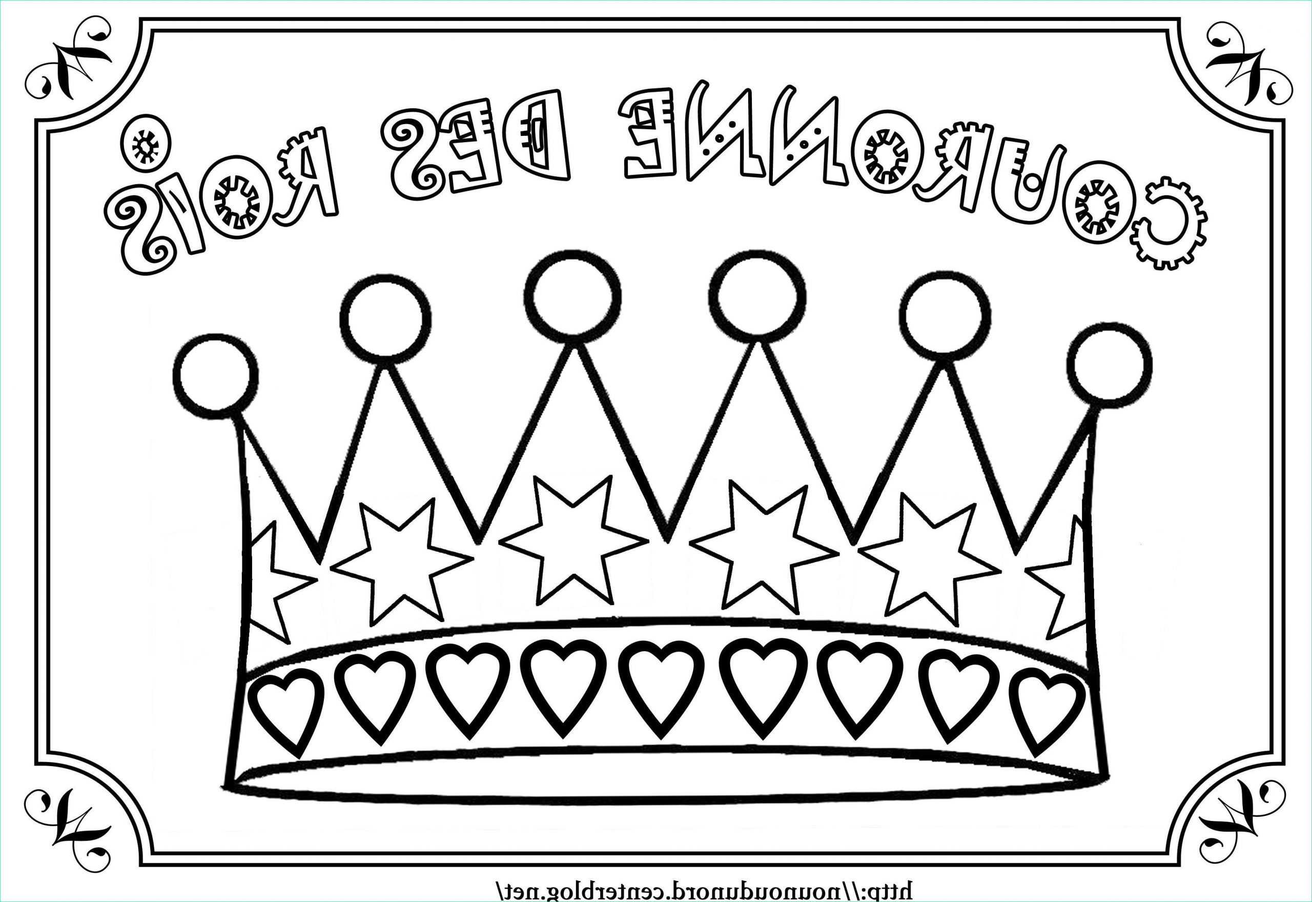2334 coloriage la couronne des rois dessine par nounoudunord